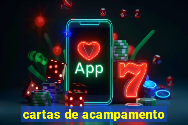 cartas de acampamento